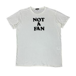 R13 Not A Fan Ecru Boy Tee Shirt Women's XS Cotton Cashmere
